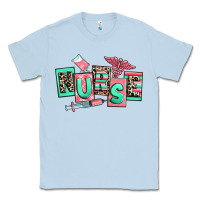 Dusty Blue nurse Classic Tee - RanaPortraitStore