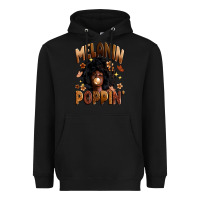 Black melanin poppin Heavyweight Hoodie - Zillion Design Studio
