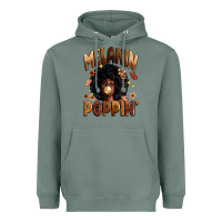 Sage melanin poppin Heavyweight Hoodie - Zillion Design Studio
