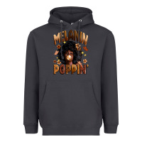 Smoke melanin poppin Heavyweight Hoodie - Zillion Design Studio