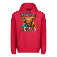 Cardinal don't be a salty heifer long haired cow Premium Hoodie - Jasminsmagicworld