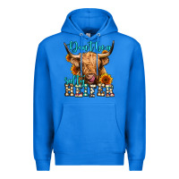 True Royal don't be a salty heifer long haired cow Premium Hoodie - Jasminsmagicworld