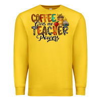 Lemon coffee gives me teacher Premium Sweatshirt - CowhideDigitalArt
