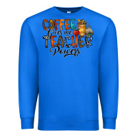 True Royal coffee gives me teacher Premium Sweatshirt - CowhideDigitalArt