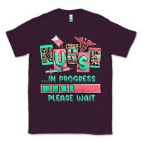 Plum nurse in progress please wait Classic Tee - RanaPortraitStore
