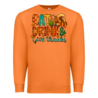 Carrot eat drink give thanks Premium Sweatshirt - CowhideDigitalArt