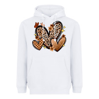White melanin hearts Heavyweight Hoodie - Zillion Design Studio