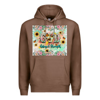 Chestnut god is my refugee and strength Premium Hoodie - NancyCooperArtShop