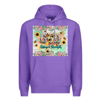 Purple god is my refugee and strength Premium Hoodie - NancyCooperArtShop