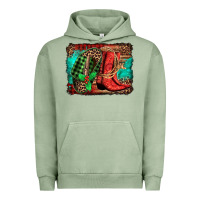 Pigment Oil Green country boots Christmas Urban Hoodie - Jasminsmagicworld