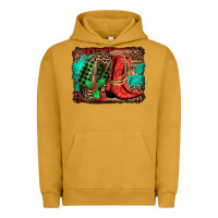 Pigment Peanut Butter country boots Christmas Urban Hoodie - Jasminsmagicworld