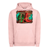 Pigment Salmon country boots Christmas Urban Hoodie - Jasminsmagicworld