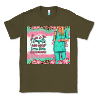 Army Green not all angels have wings blonde nurse Classic Tee - RanaPortraitStore