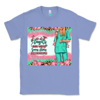 Colony Blue not all angels have wings blonde nurse Classic Tee - RanaPortraitStore