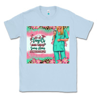 Dusty Blue not all angels have wings blonde nurse Classic Tee - RanaPortraitStore