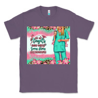 Lavender not all angels have wings blonde nurse Classic Tee - RanaPortraitStore