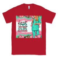 Red not all angels have wings blonde nurse Classic Tee - RanaPortraitStore