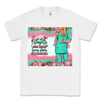 White not all angels have wings blonde nurse Classic Tee - RanaPortraitStore