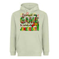 Matcha i paused my game to celebrate juneteenth Heavyweight Hoodie - Zillion Design Studio