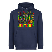 Navy i paused my game to celebrate juneteenth Heavyweight Hoodie - Zillion Design Studio