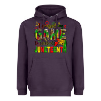 Plum i paused my game to celebrate juneteenth Heavyweight Hoodie - Zillion Design Studio