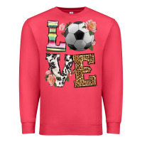 Cardinal western love soccer Premium Sweatshirt - HRA Design Shop