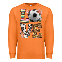 Carrot western love soccer Premium Sweatshirt - HRA Design Shop