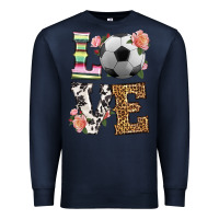 Western Love Soccer Premium Sweatshirt | Teevron