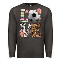 Smoke western love soccer Premium Sweatshirt - HRA Design Shop