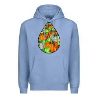 Colony Blue Fall Teardrop Premium Hoodie - LillyAllenDesigns