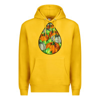 Lemon Fall Teardrop Premium Hoodie - LillyAllenDesigns