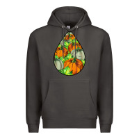 Smoke Fall Teardrop Premium Hoodie - LillyAllenDesigns
