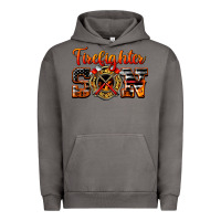 Pigment Tornado American Flag Firefighter Son Urban Hoodie - LillyAllenDesigns