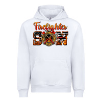 White American Flag Firefighter Son Urban Hoodie - LillyAllenDesigns