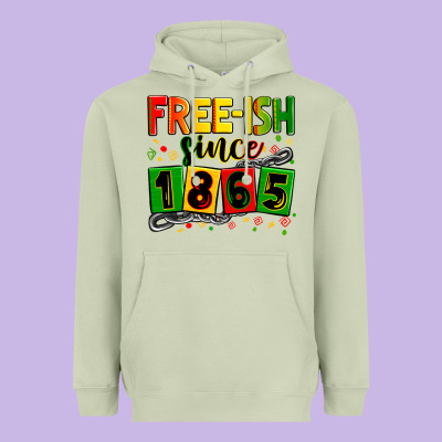 Free Ish Since 1865 Heavyweight Hoodie Designed By Zillion Design Studio