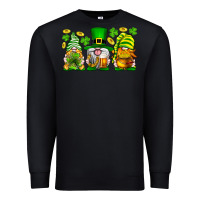 Black St. Patrick's Day gnomies Premium Sweatshirt - Neo Western