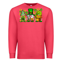 Cardinal St. Patrick's Day gnomies Premium Sweatshirt - Neo Western