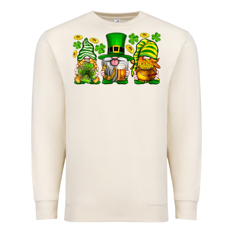 St. Patrick's Day Gnomies Premium Sweatshirt by Neo Western | Teevron