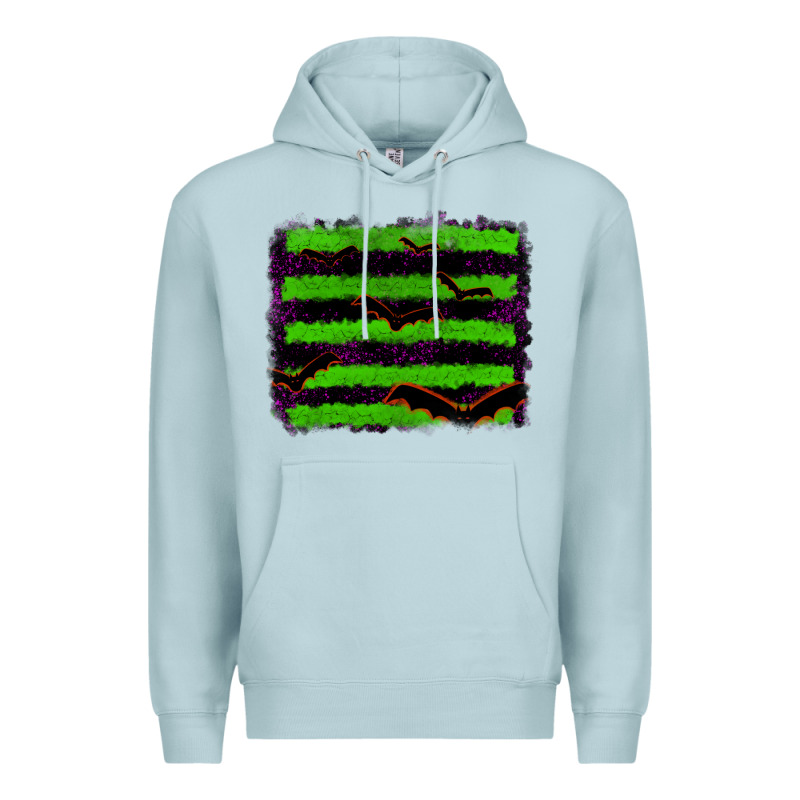 Halloween With Bat Backround Premium Hoodie by RanaPortraitStore | Teevron