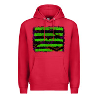 Cardinal halloween with bat backround Premium Hoodie - RanaPortraitStore