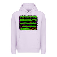 Lilac halloween with bat backround Premium Hoodie - RanaPortraitStore