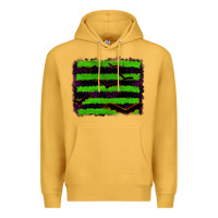 Mustard halloween with bat backround Premium Hoodie - RanaPortraitStore