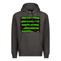 Smoke halloween with bat backround Premium Hoodie - RanaPortraitStore