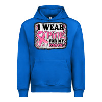 Cobalt i wear pink for my mom breast cancer awareness Urban Hoodie - Jasminsmagicworld