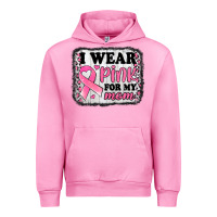 Fuchsia Pink i wear pink for my mom breast cancer awareness Urban Hoodie - Jasminsmagicworld