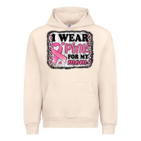 Sandshell i wear pink for my mom breast cancer awareness Urban Hoodie - Jasminsmagicworld