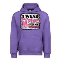 Tulip i wear pink for my mom breast cancer awareness Urban Hoodie - Jasminsmagicworld