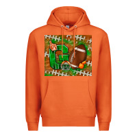 Carrot go american football leopard Premium Hoodie - NancyCooperArtShop