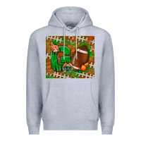 Heather Grey go american football leopard Premium Hoodie - NancyCooperArtShop