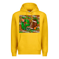 Lemon go american football leopard Premium Hoodie - NancyCooperArtShop